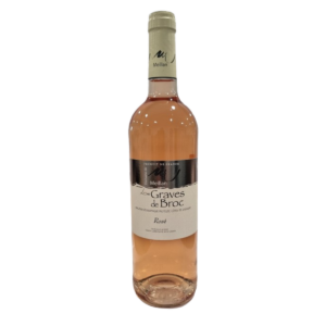 Les graves de Broc rosé 75cl.