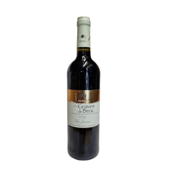 Les graves de Broc rouge 75cl.