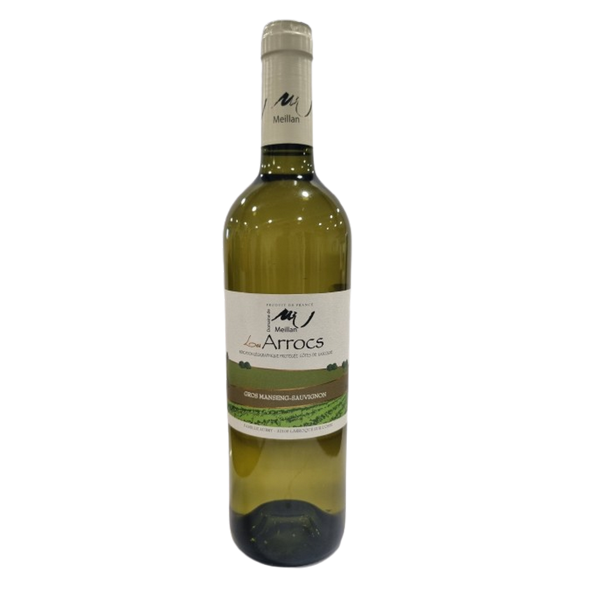 Les Arrocs blanc sec 75cl.